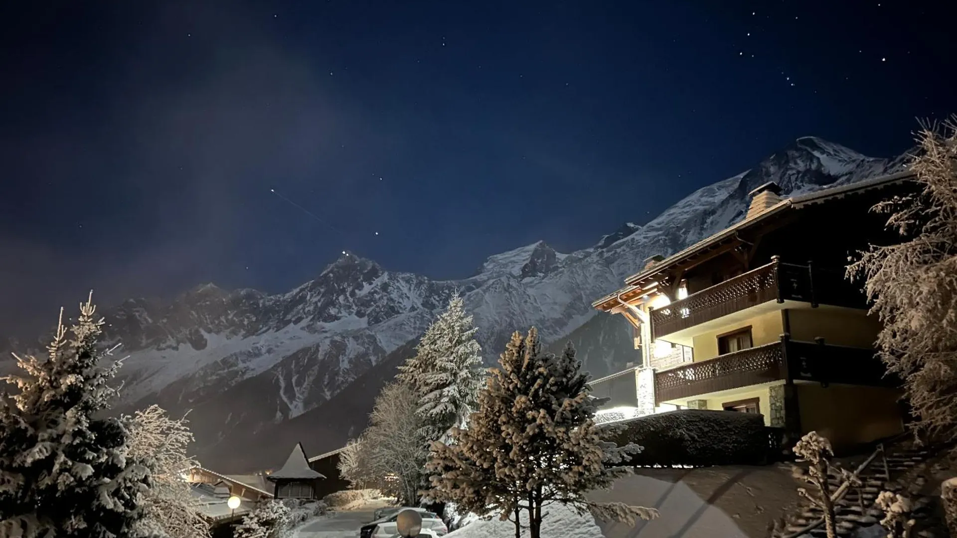 Apartamento Les Houches Vue Magnifique Avec Piscine,Pied Des Pistes De Ski,Garage
